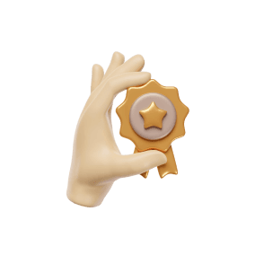 Hand holding a coin representing long-term value