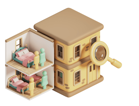 Couple exploring the interior of a new home with a real estate professional